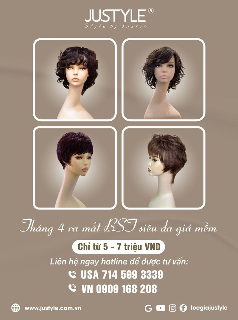 JUSTYLE | New Wig Collection & Sales Promotion For April 2023