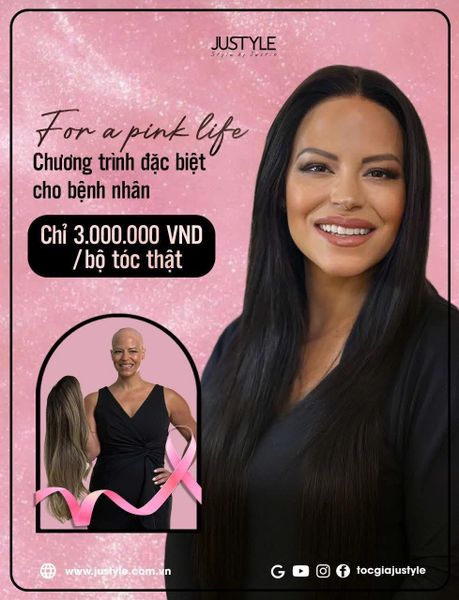 Tóc Giả JUSTYLE | Chương Trình Đặc Biệt Cho Bệnh Nhân