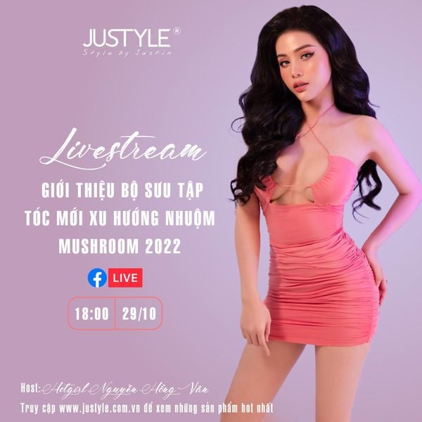 Livestream Giới Thiệu Bộ Sưu Tập Tóc Mới Xu Hướng Nhuộm Mushroom 2022