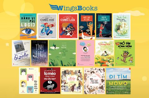 Wings Books - Cánh cửa giúp nghìn cuốn sách hay tới tay bạn đọc