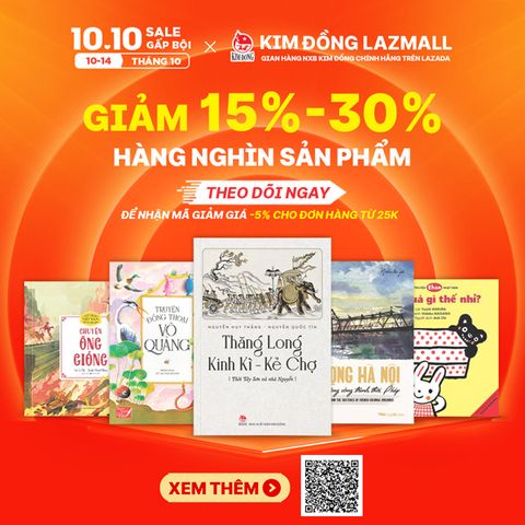 Kim Đồng LazMall Sale Gấp Bội 10.10