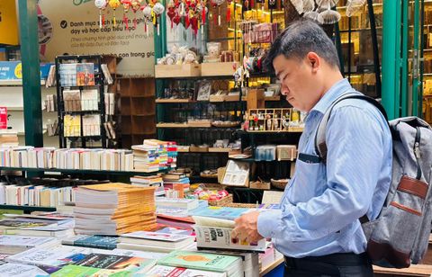 Hội sách mừng Ngày Sách và văn hóa đọc Việt Nam diễn ra tại Văn Miếu