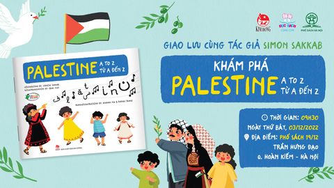 Giao lưu với tác giả Simon Sakkab: Palestine từ A đến Z