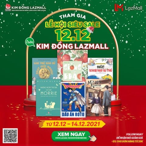 Tham gia Lễ hội Siêu Sale 12.12 trên Kim Đồng LazMall