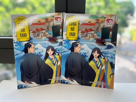 Ra mắt sách tranh truyện lịch sử 'Công nữ Anio' dành cho độc giả nhí