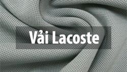 CHẤT VẢI LACOSTE VÀ NHỮNG ĐIỀU CẦN BIẾT