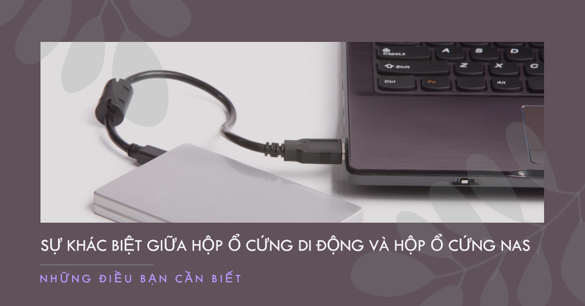 Sự khác biệt giữa hộp ổ cứng di động và hộp ổ cứng NAS: Những điều bạn cần biết