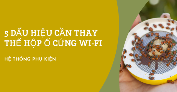5 dấu hiệu cần thay thế hộp ổ cứng Wi-Fi