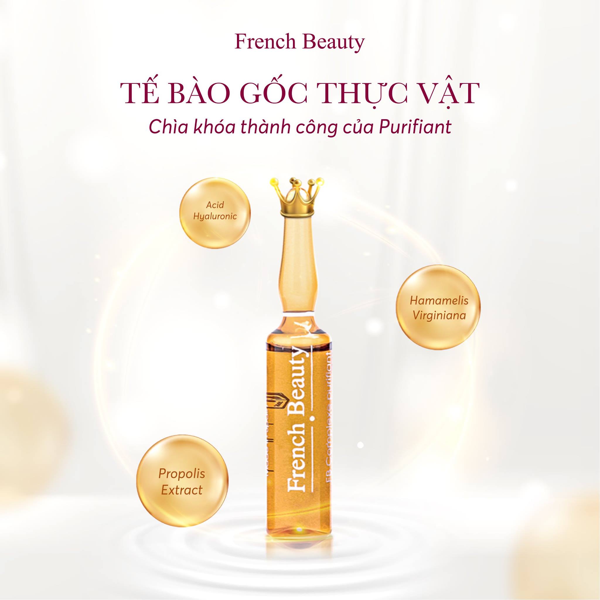 Tinh Chất Tế Bào Gốc Tái Tạo Và Làm Lành Sẹo Rỗ FB Complexe Purifiant -  Love + Rosa Beauty Store