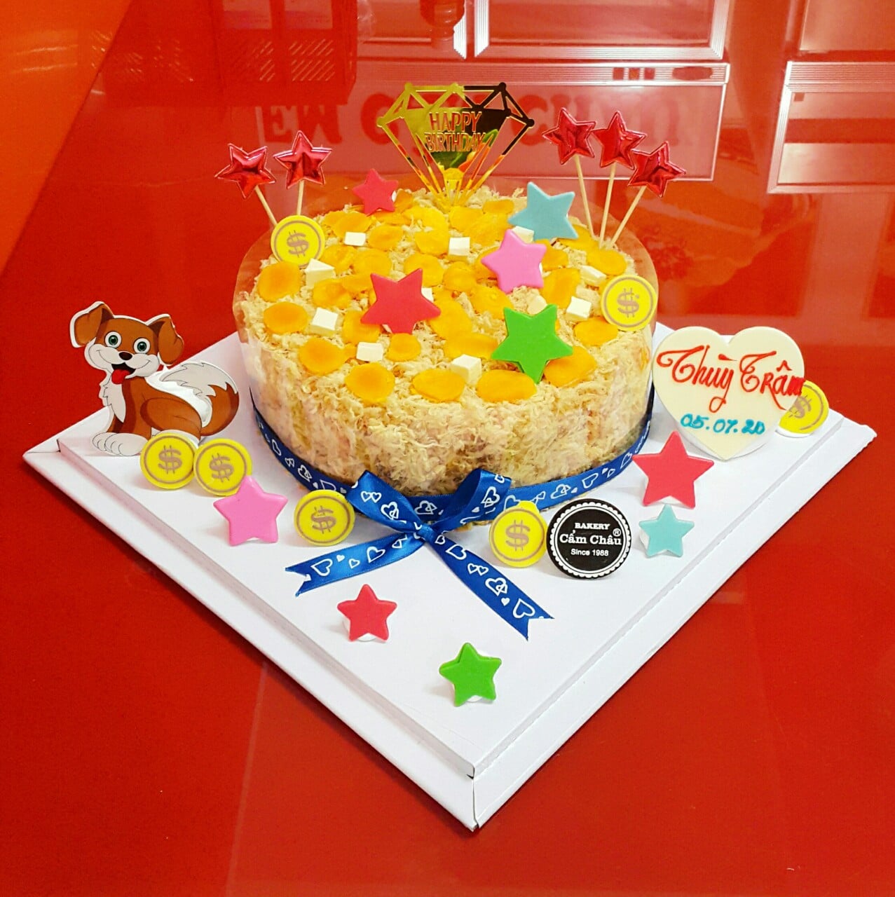 Bánh Bông Lan Trứng Muối