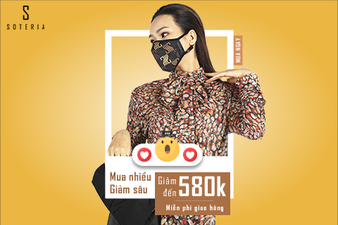 Mua càng nhiều, giảm càng sâu - Mua tới đâu Soteria FREESHIP tới đó