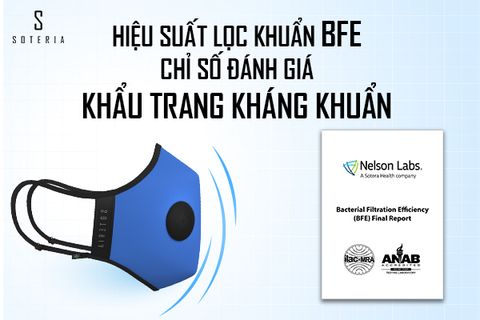 Hiệu suất lọc khuẩn BFE – Chỉ số đánh giá Khẩu trang kháng khuẩn