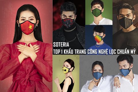 Soteria: Thương hiệu khẩu trang Việt Nam cao cấp đạt chuẩn Mỹ
