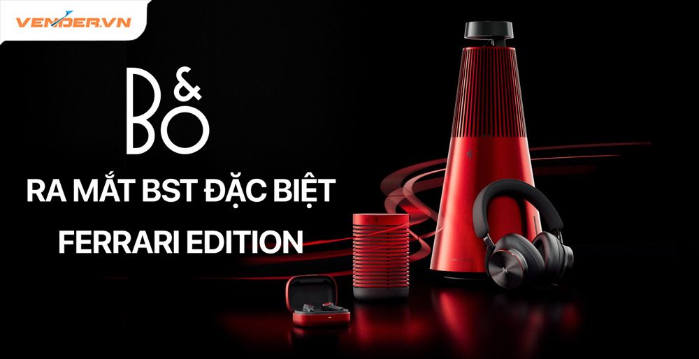 Bang & Olufsen ra mắt bộ sưu tập loa và tai nghe giới hạn B&O Ferrari Edition 2023