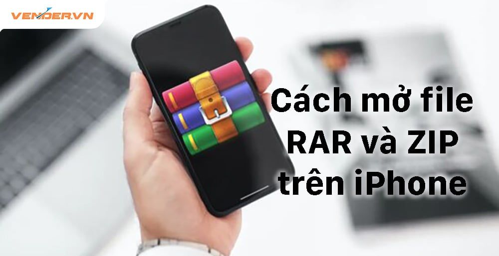 Cách mở file đuôi .rar hoặc file .zip trên iPhone đơn giản, nhanh chóng