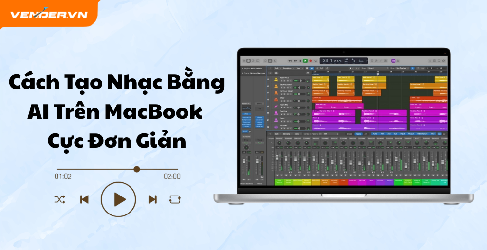Cách Tạo Nhạc Bằng AI Trên MacBook Nhanh Chóng, Đơn Giản