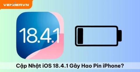 Cập Nhật iOS 18.4.1 Gây Hao Pin iPhone? Cách Khắc Phục Hiệu Quả