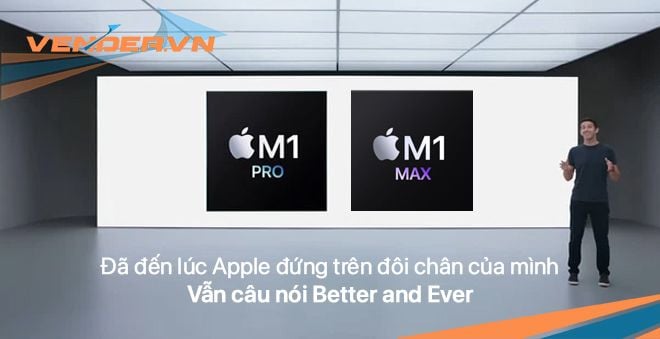 Đã đến lúc Apple đứng trên đôi chân của mình: Vẫn câu nói Better and Ever