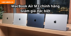 Sở hữu MacBook Air M3 với giá sốc tại Vender