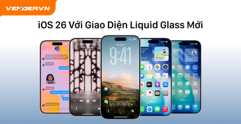 iOS 26 Với Giao Diện Liquid Glass: Lột Xác Ngoạn Mục, Đẹp Đến Khó Rời Mắt