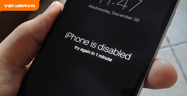 Hướng dẫn chi tiết cách xử lý khi quên mật khẩu iPhone hoặc iPhone bị vô hiệu hoá