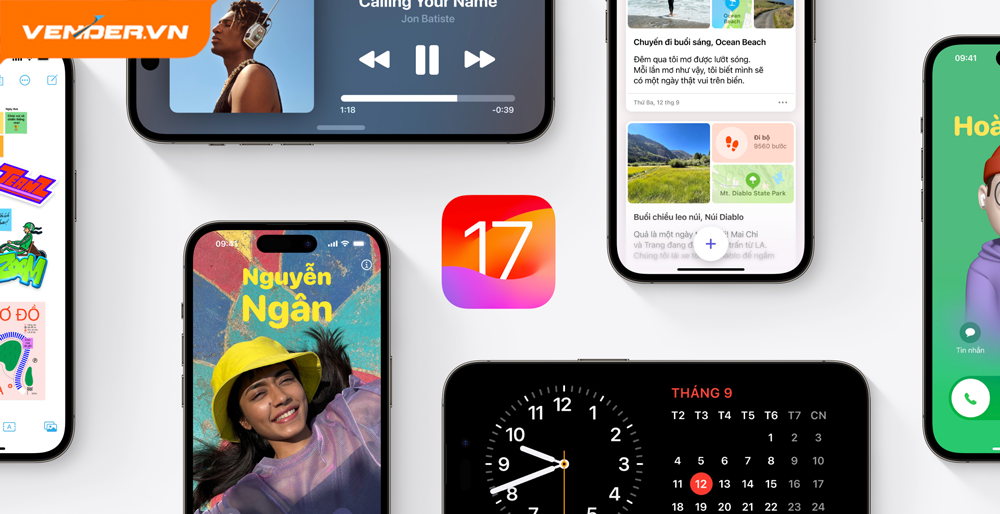 Những thay đổi mới và quan trọng trên iOS 17