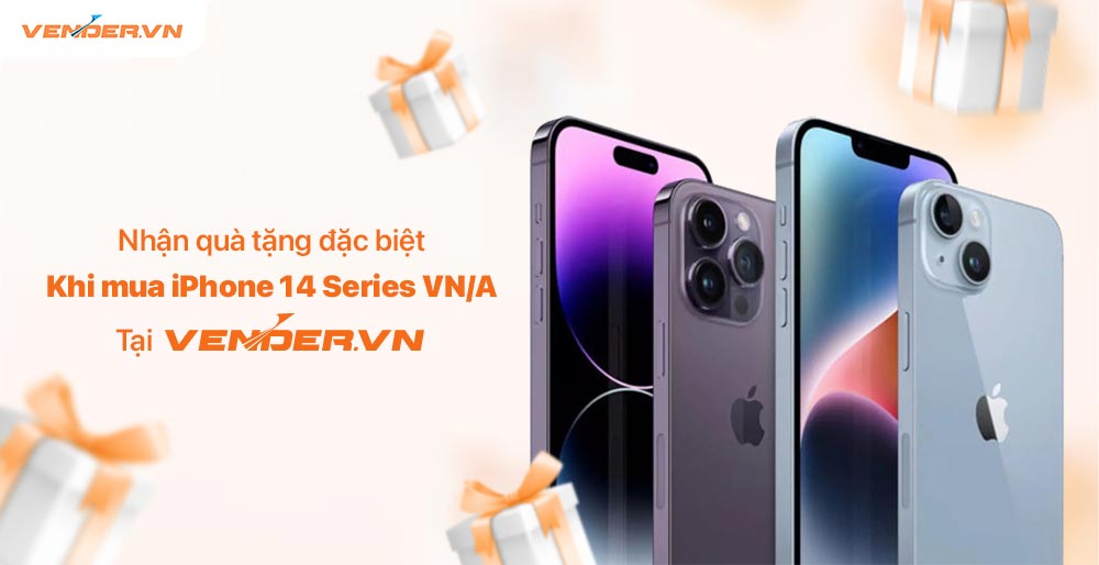 Có gì trong hộp quà tặng đặc biệt khi mua iPhone 14 series tại Vender?