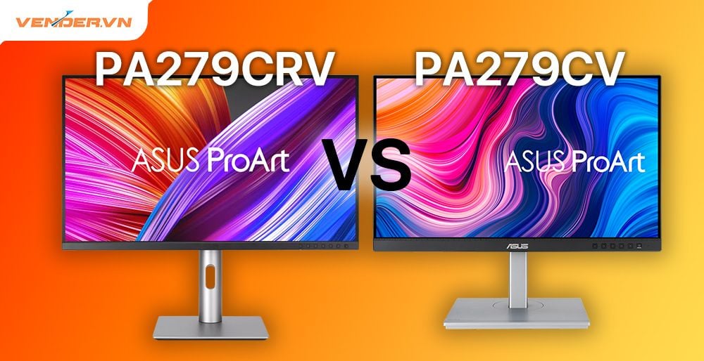 So sánh màn hình ASUS ProArt PA279CV với PA279CRV