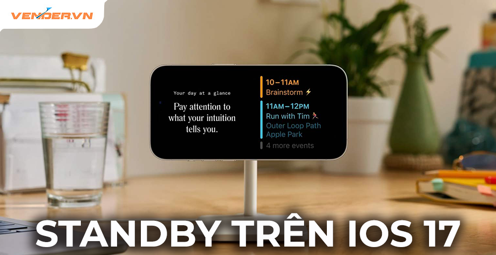 Tính năng StandBy trên iOS 17 là gì? Cách sử dụng và cài đặt