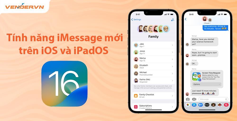 Tính năng mới của iMessage trên iOS 16 và iPadOS 16 được bật mí