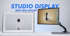 Trên tay Apple Studio Display bản gắn Arm và màn hình Nano Glass