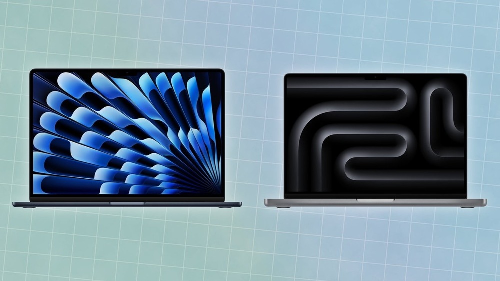 Sự khác biệt giữa MacBook Air và MacBook Pro
