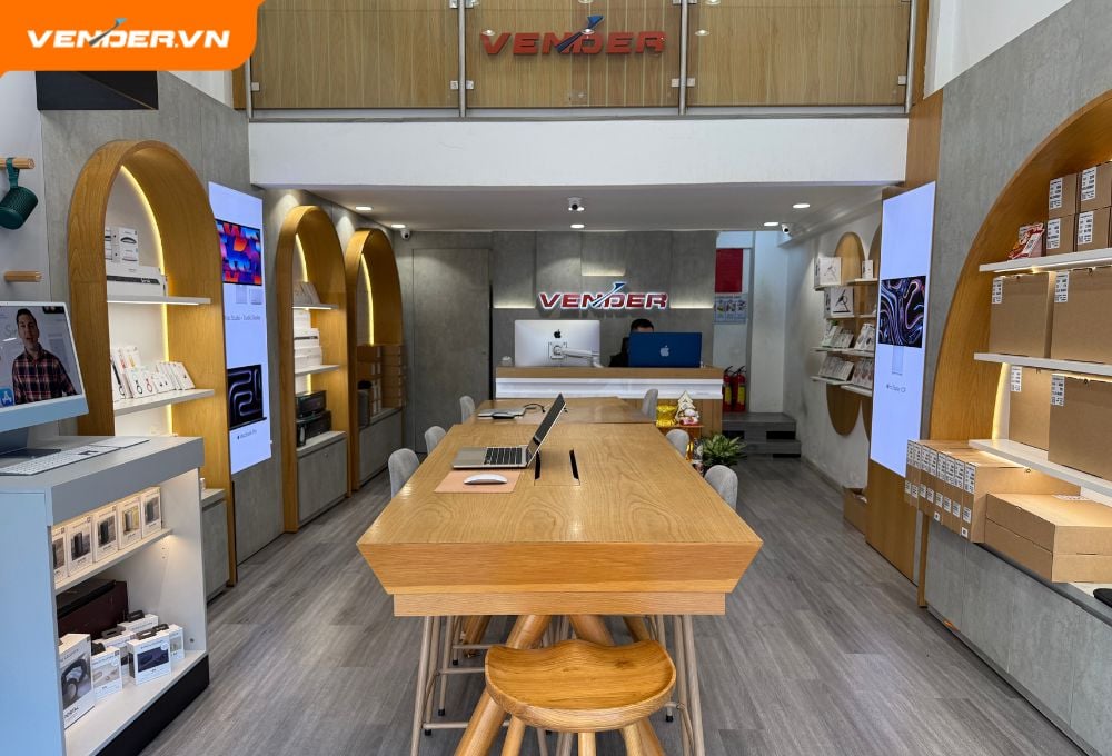 Không gian cửa hàng Vender - Đại lý uỷ quyền chính hãng của Apple