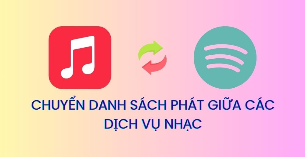 Nền tảng Tune My Music có thể giúp chuyển danh sách phát giữa các dịch vụ nhạc