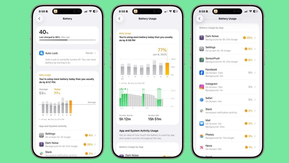 Ứng dụng trên iOS 26 dễ nhìn hơn