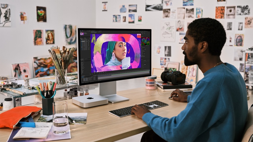 Mac mini hỗ trợ tốt cho công việc sáng tạo