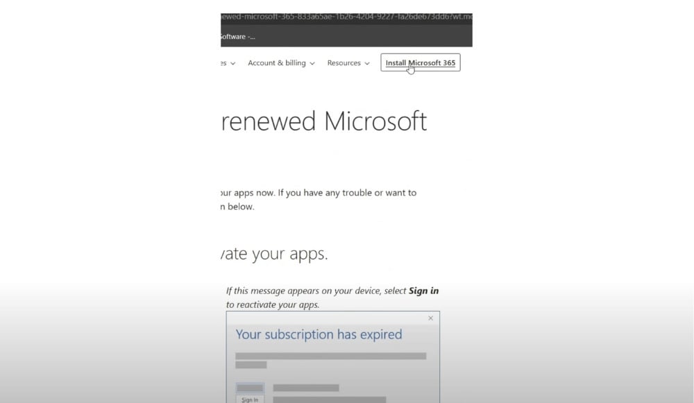 Cài đặt Microsoft 365 khi kích hoạt Key lên tài khoản Microsoft thành công