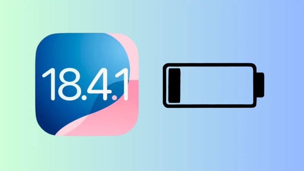Cập nhật iOS 18.4.1 gây hao pin iPhone? Cách khắc phục hiệu quả