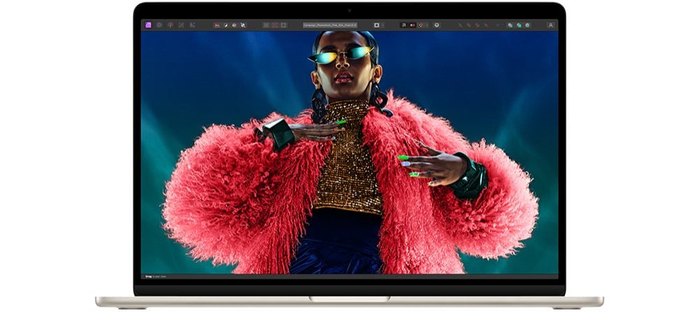 Màn hình Liquid Rentina sắc nét trên MacBook Air M3 13 inch