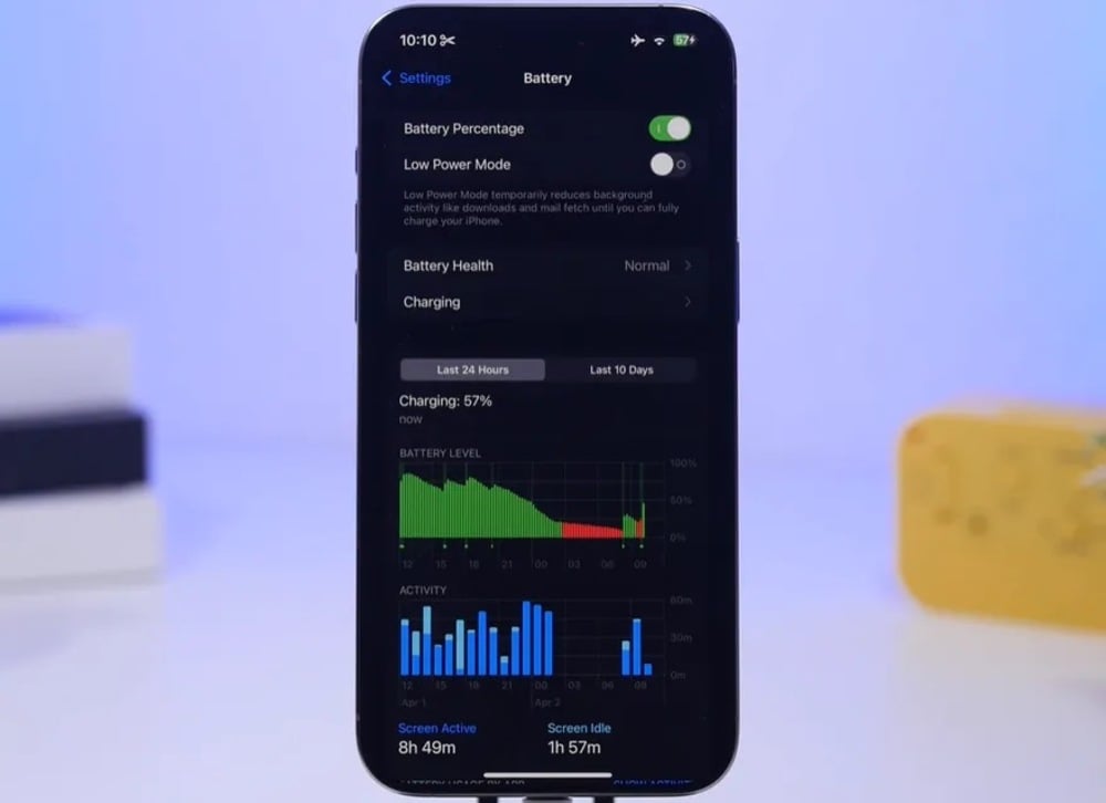 Cách khắc phục tình trạng pin tụt nhanh trên iPhone bản iOS 18.4