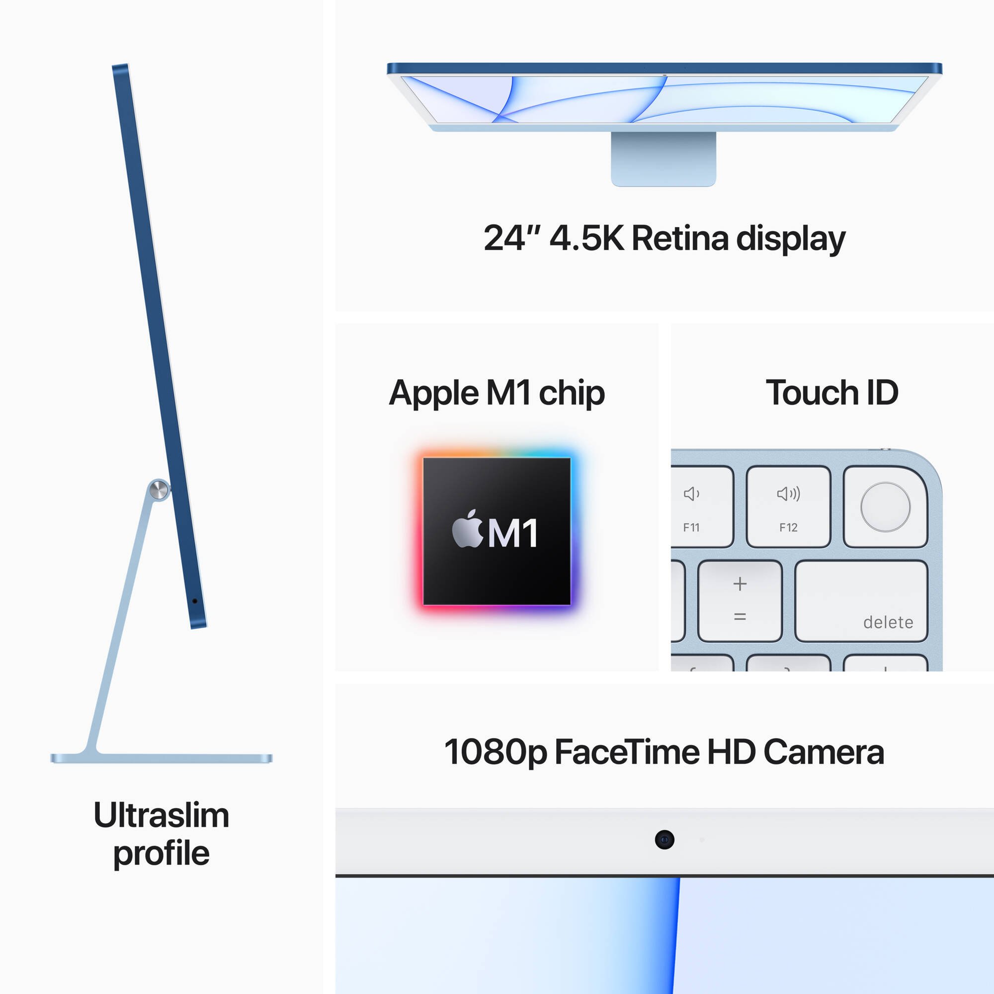 iMac 2021 24-inch 4.5K màu Hồng