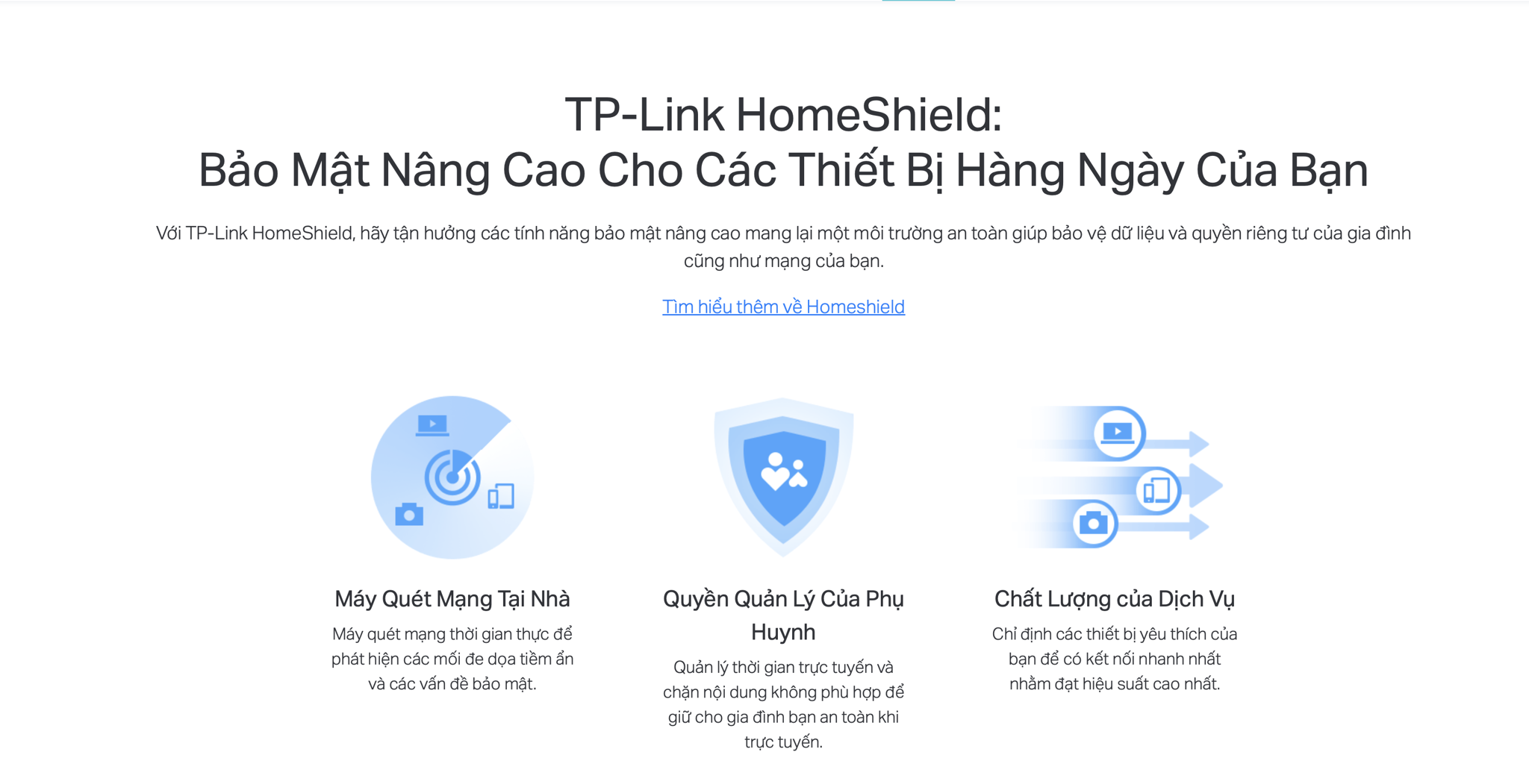 Router Wifi Tp-Link AX3000 Bảo Mật Nâng Cao Cho Các Thiết Bị với TP-Link HomeShield