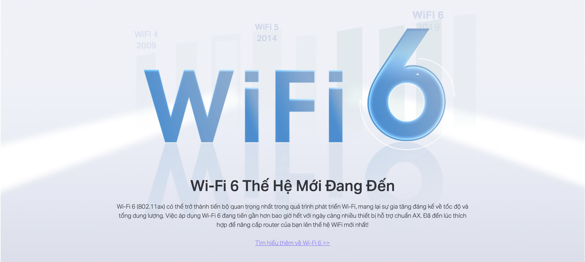 Router Wifi 6 thế hệ mới với Gigibit băng tần kép TP-Link AX3000 Archer AX53