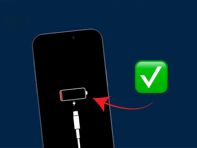 Nguyên nhân khiến iPad, iPhone cắm sạc nhưng không vào pin