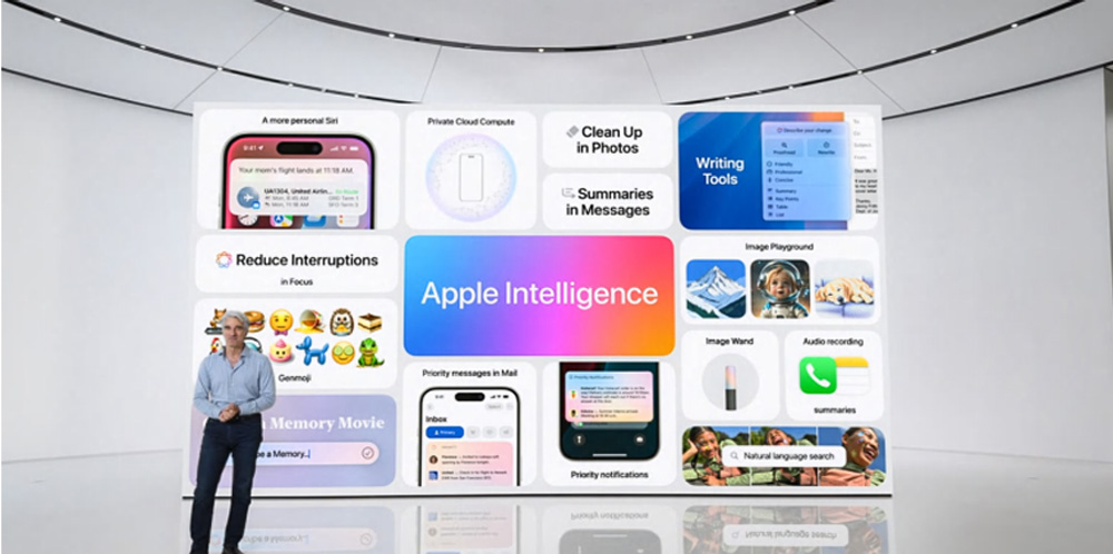 AI - Apple Intelligence xuất hiện trong sự kiện WWDC 2024