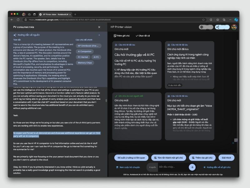 NotebookLM thay đổi hoàn toàn cách bạn tương tác với thông tin