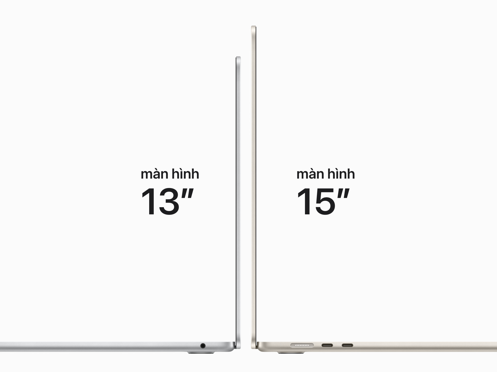 MacBook Air M3 13 inch 15 inch 2024 chính hãng Việt Nam