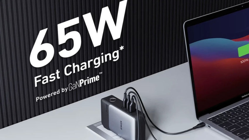 Anker 733 GaN Prime 2C1A sở hữu công suất sạc 65W mạnh mẽ.