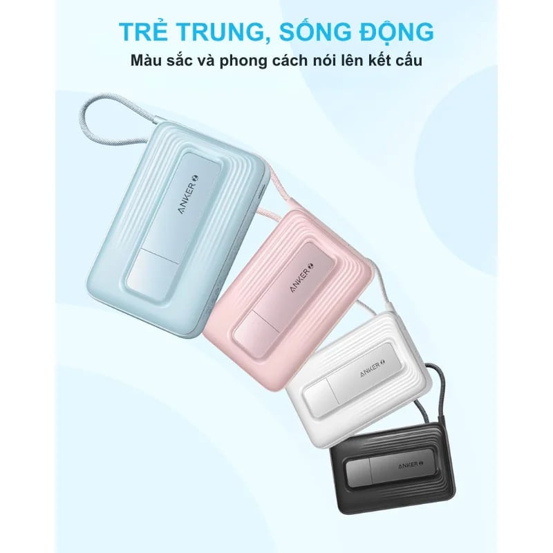 Anker Zolo sạc dự phòng thiết kế nhỏ gọn