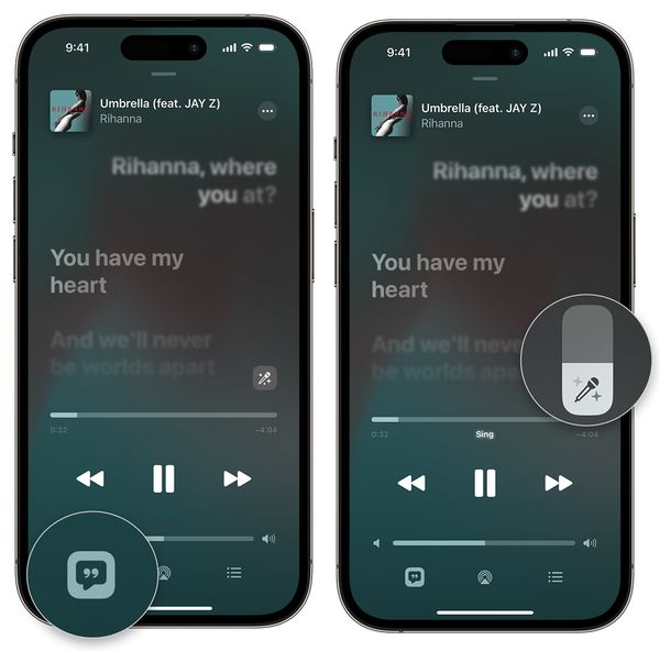 Dùng Apple Music Sing hát karaoke trên iPhone, iPad, Apple TV 4K
